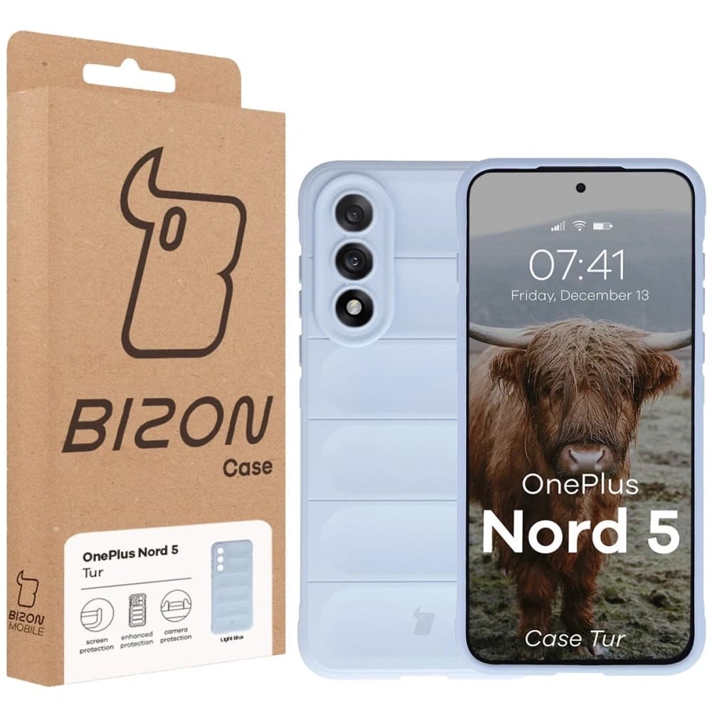 Bizon Case Tur OnePlus Nord 5 hellblau - 8