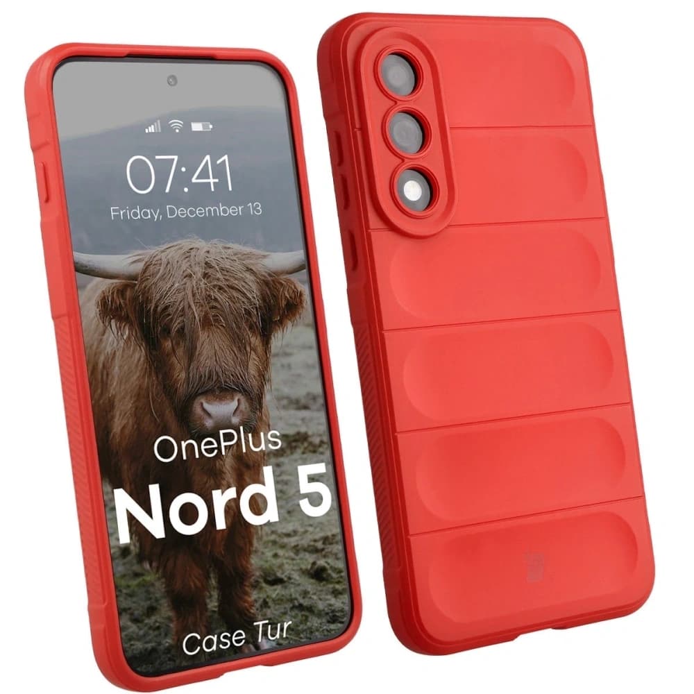 Bizon Case Tur OnePlus Nord 5 červený - 1