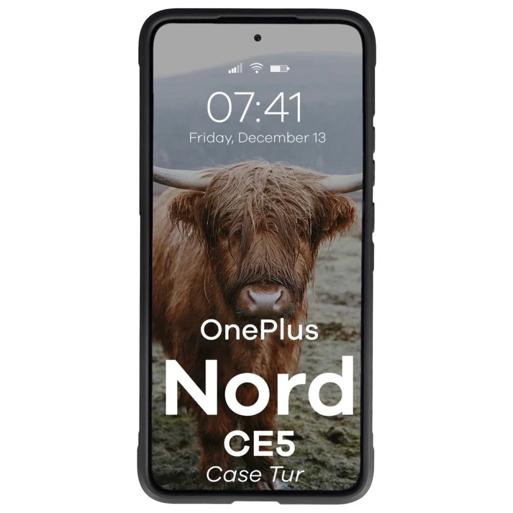 Bizon Case Tur OnePlus Nord CE5 5G black - 5