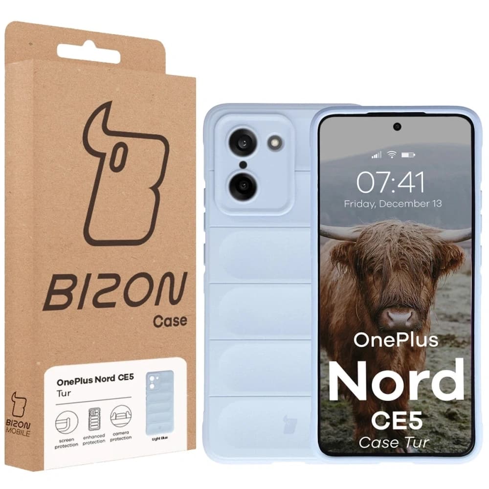 Bizon Case Tur OnePlus Nord CE5 5G světle modrý - 8