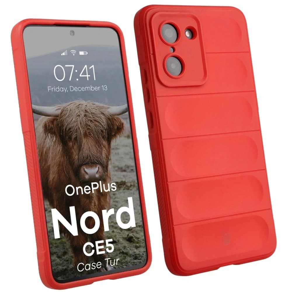 Bizon Case Tur OnePlus Nord CE5 5G červená - 1