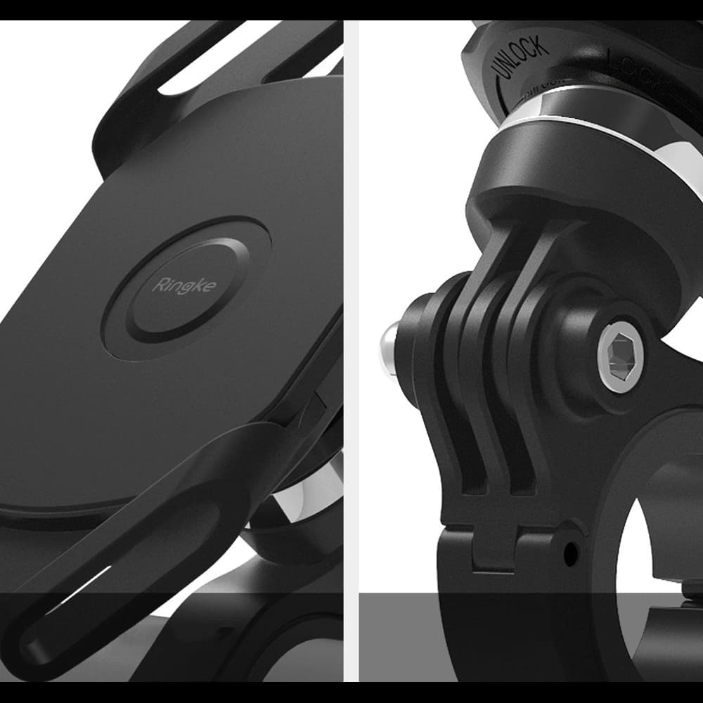 Kerékpártartó Ringke Spider Grip Mount Fekete - 9
