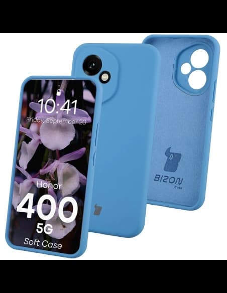 Bizon Soft Case Honor 400 blue