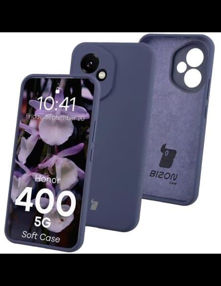 Bizon Soft Case Honor 400 dark blue