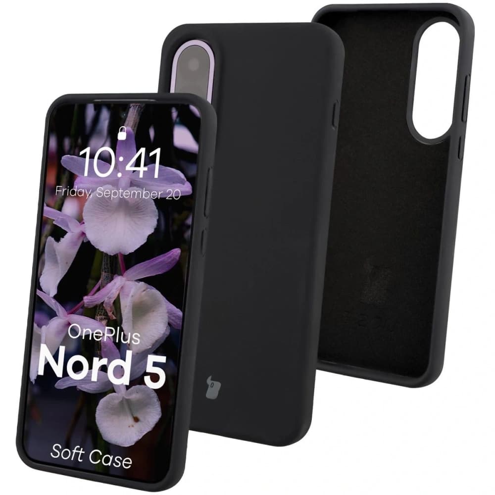 Bizon Soft Case OnePlus Nord 5 černý - 1