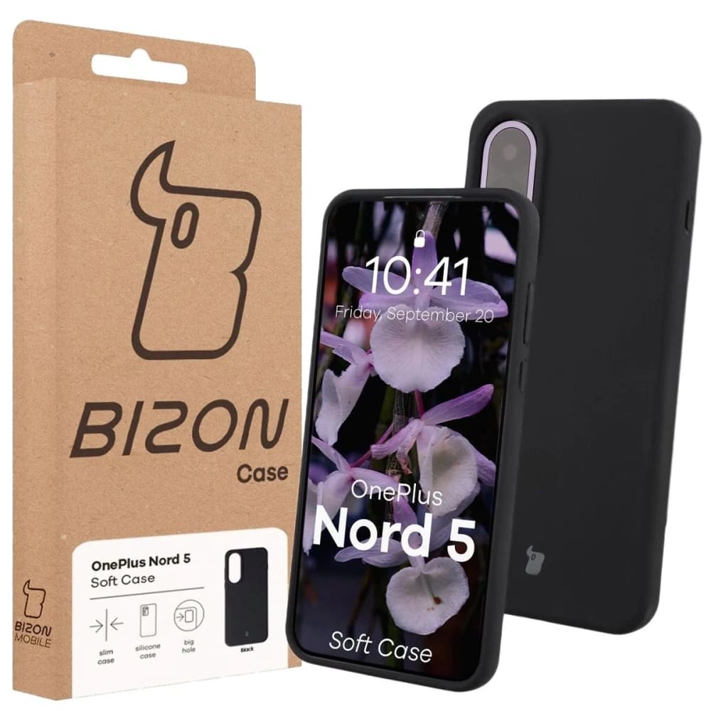Bizon Soft Case OnePlus Nord 5 černý - 7