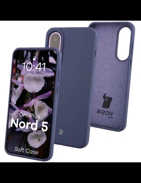 Bizon Soft Case OnePlus Nord 5 tmavě modrý