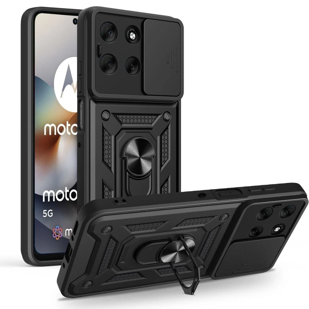 Tech-Protect Camshield Pro Motorola Moto G56 5G Fekete - 1