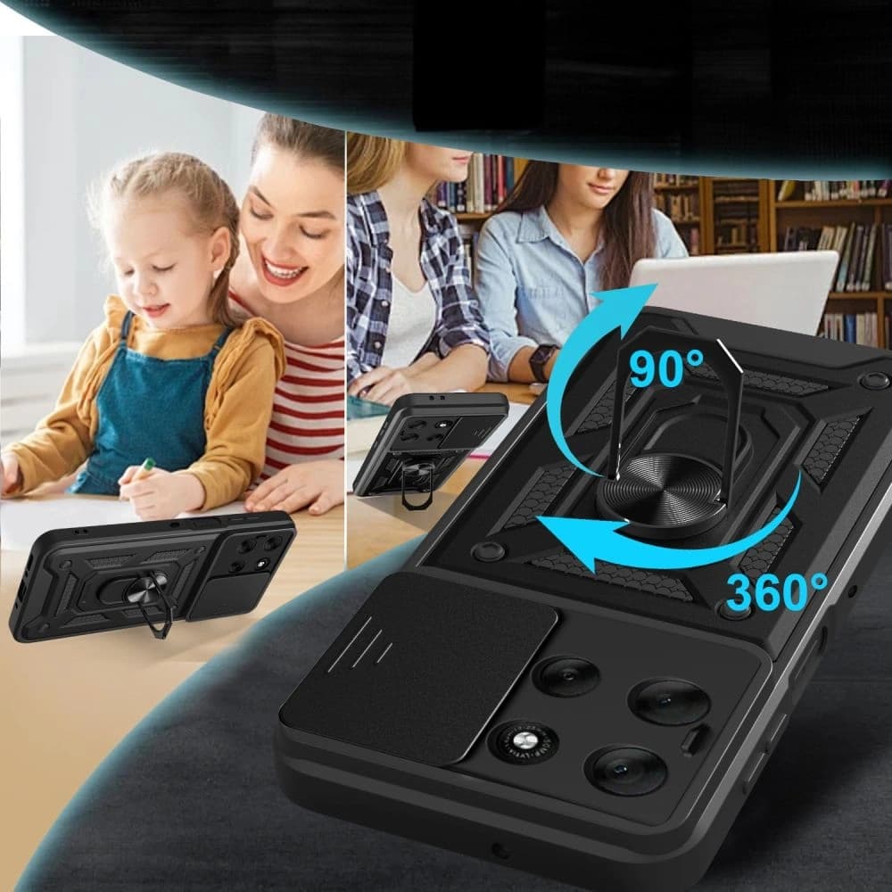 Tech-Protect Camshield Pro Motorola Moto G56 5G Fekete - 2