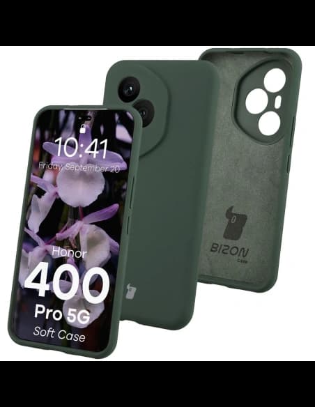Bizon Soft Case Honor 400 Pro dark green