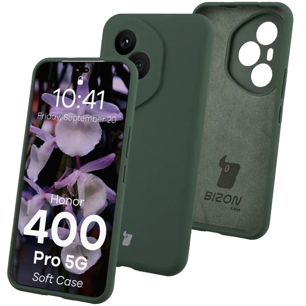 Bizon Soft Case Honor 400 Pro dark green - 1