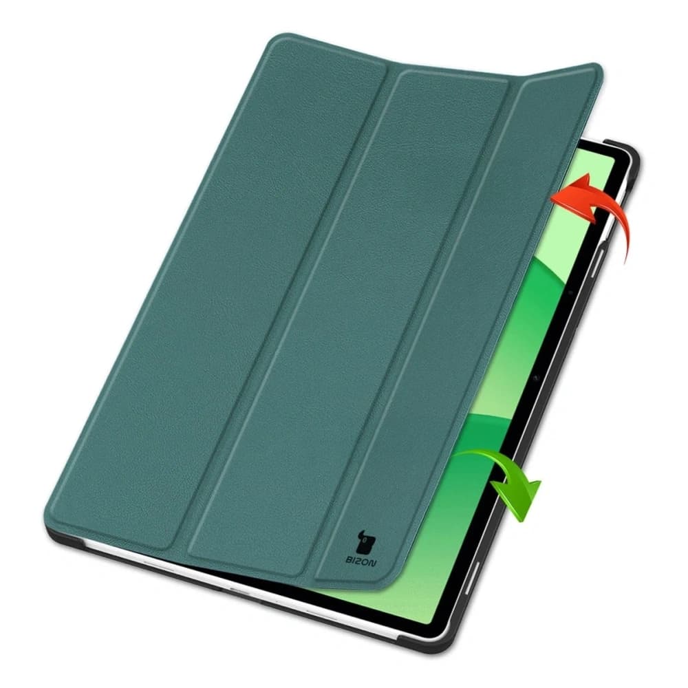 Bizon Case Tab Croc OnePlus Pad Lite / Oppo Pad SE verde închis - 6