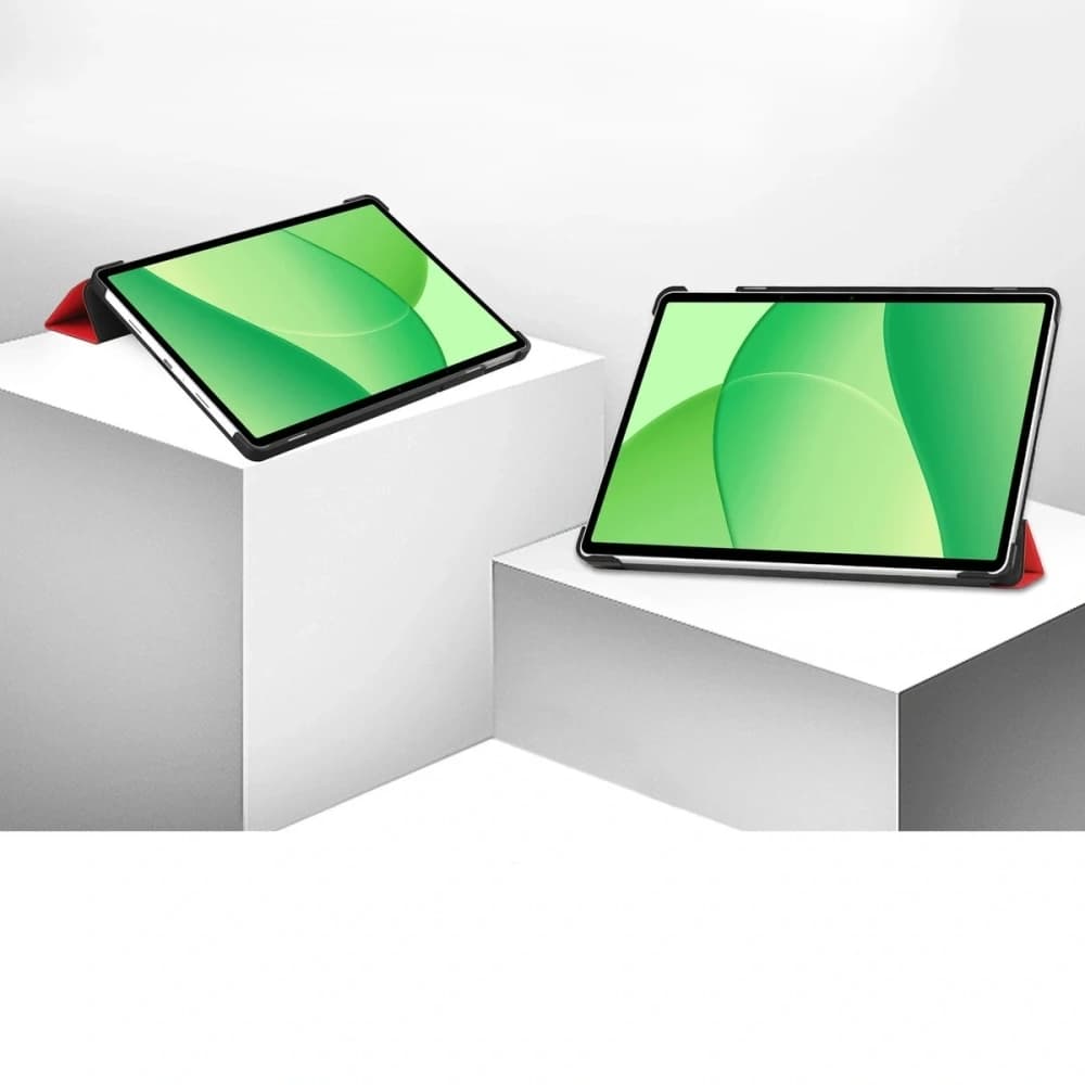 Bizon Case Tab Croc OnePlus Pad Lite / Oppo Pad SE roșu - 2