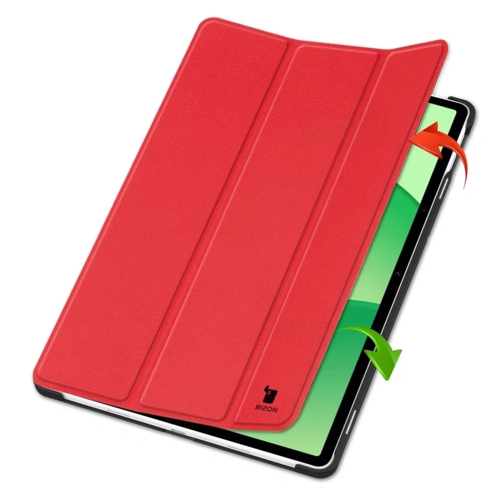 Bizon Case Tab Croc OnePlus Pad Lite / Oppo Pad SE roșu - 6
