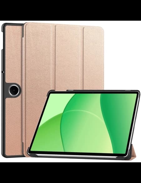 Bizon Case Tab Croc OnePlus Pad Lite / Oppo Pad SE rózsaarany