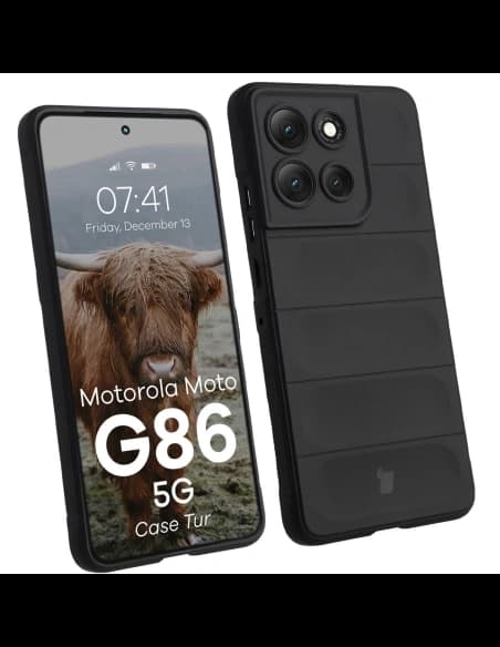 Bizon tok Tur Motorola Moto G86 5G fekete