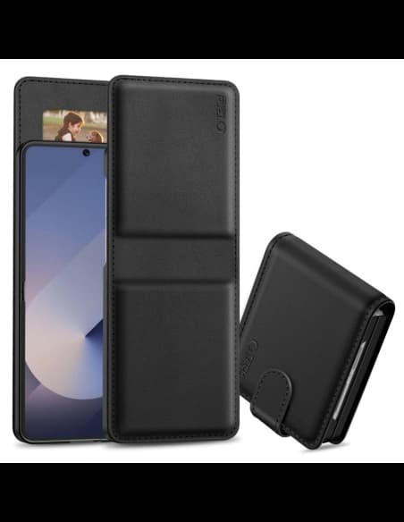 Tech-Protect Wallet Samsung Galaxy Z Flip 6 / 7 FE Fekete