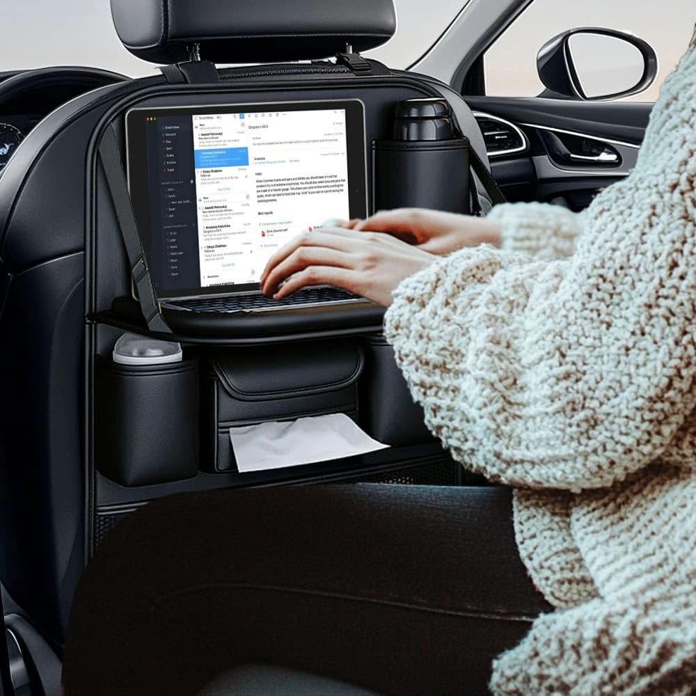 Tech-Protect UCA100 Rücksitz-Autotasche Schwarz - 3