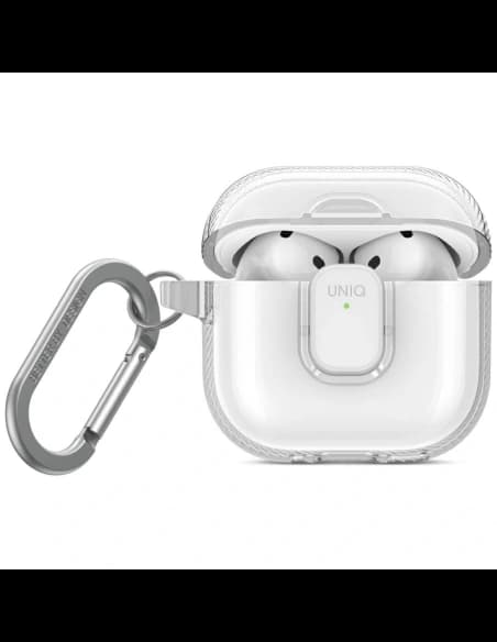 UNIQ Glase Pro Apple AirPods 4 Carcasă de blocare transparentă