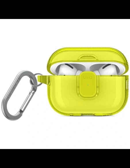 UNIQ Glase Pro Apple AirPods Pro 2 zámkový obal žlutý