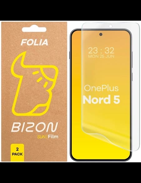 Bizon Skleněný film Sun Duo OnePlus Nord 5 [2 PACK]