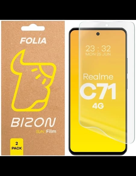 Bizon Glass Film Sun Duo Realme C71 4G [2 PACK]