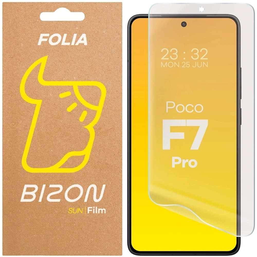 Bizon Film de Sticlă pentru Soare Xiaomi POCO F7 Pro - 1