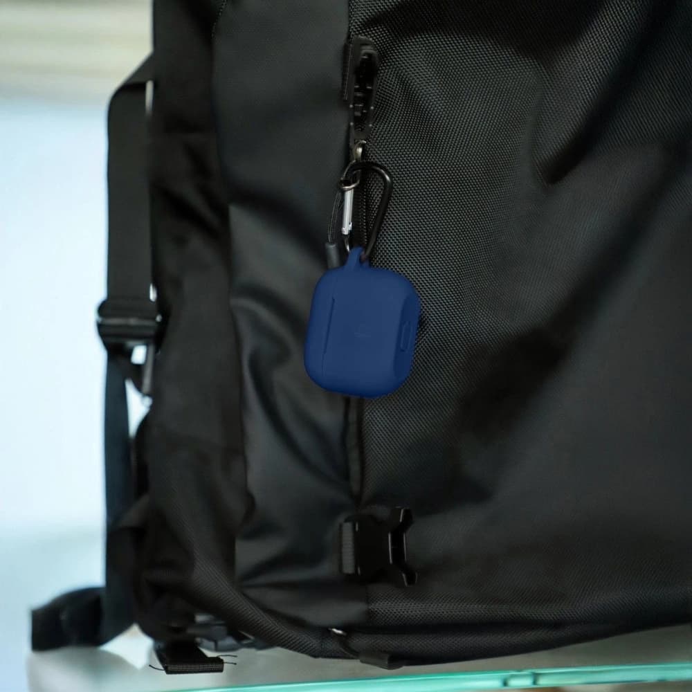 Bizon Case Kopfhörer Silikon Apple AirPods 3 marineblau - 5