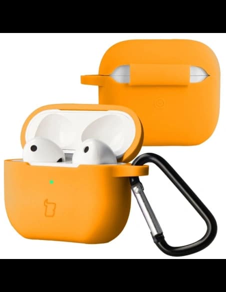 Bizon Case Kopfhörer Silikon Apple AirPods 3 Karotte
