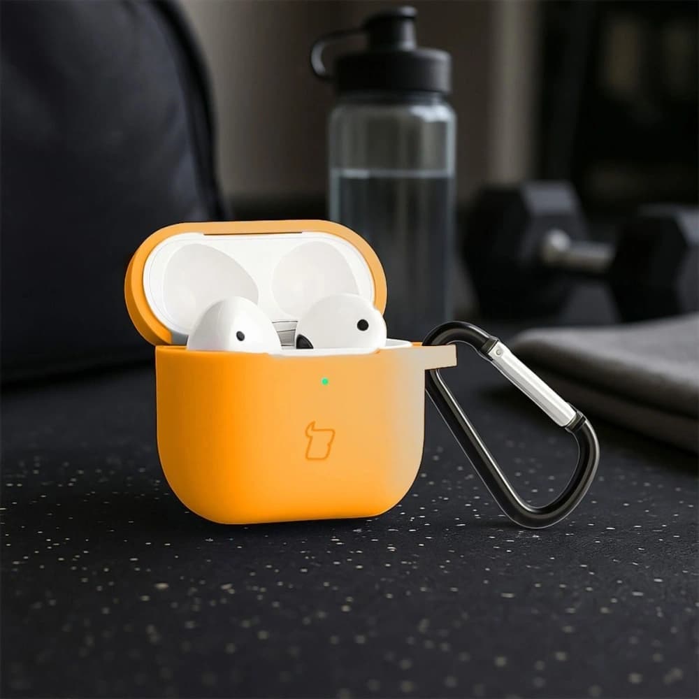 Bizon Case Kopfhörer Silikon Apple AirPods 3 Karotte - 4