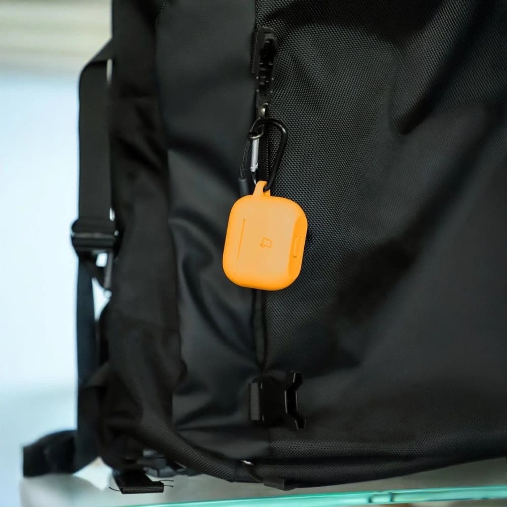 Bizon Case Kopfhörer Silikon Apple AirPods 3 Karotte - 5