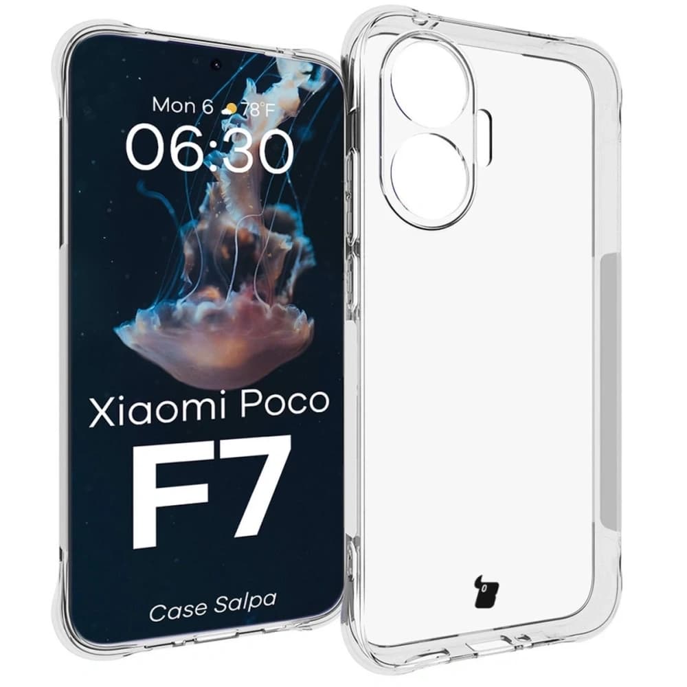 Bizon Case Salpa Xiaomi POCO F7 átlátszó - 1