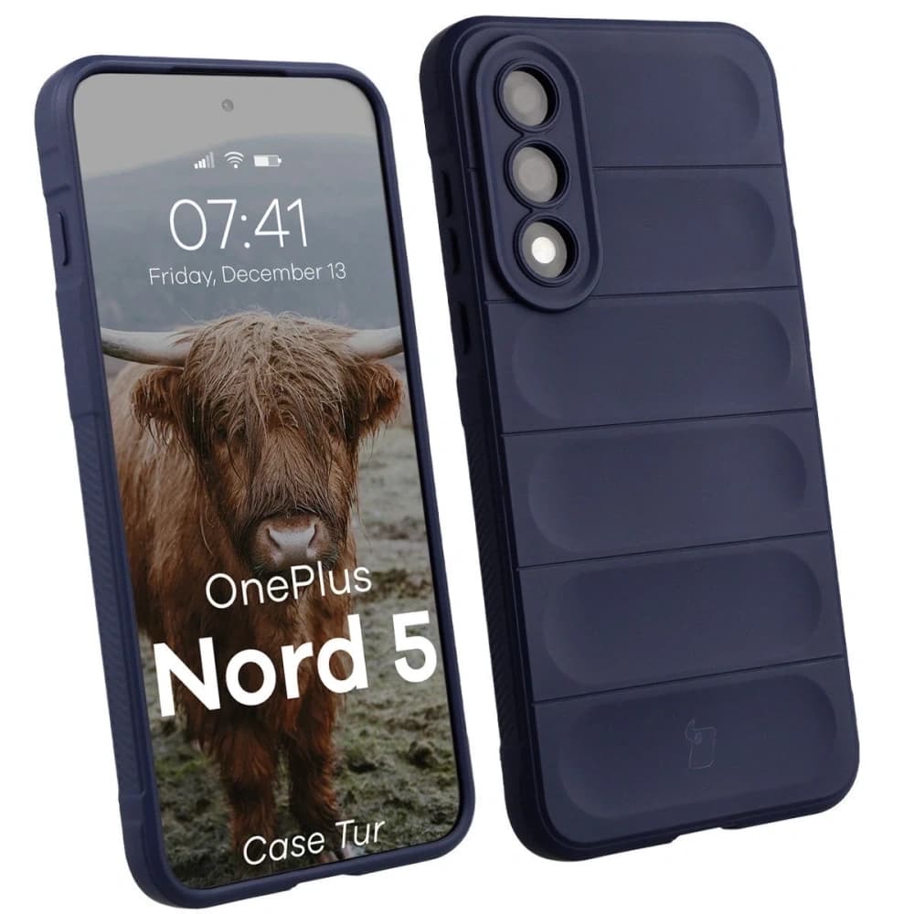 Bizon pouzdro Tur OnePlus Nord 5 tmavě modré - 1