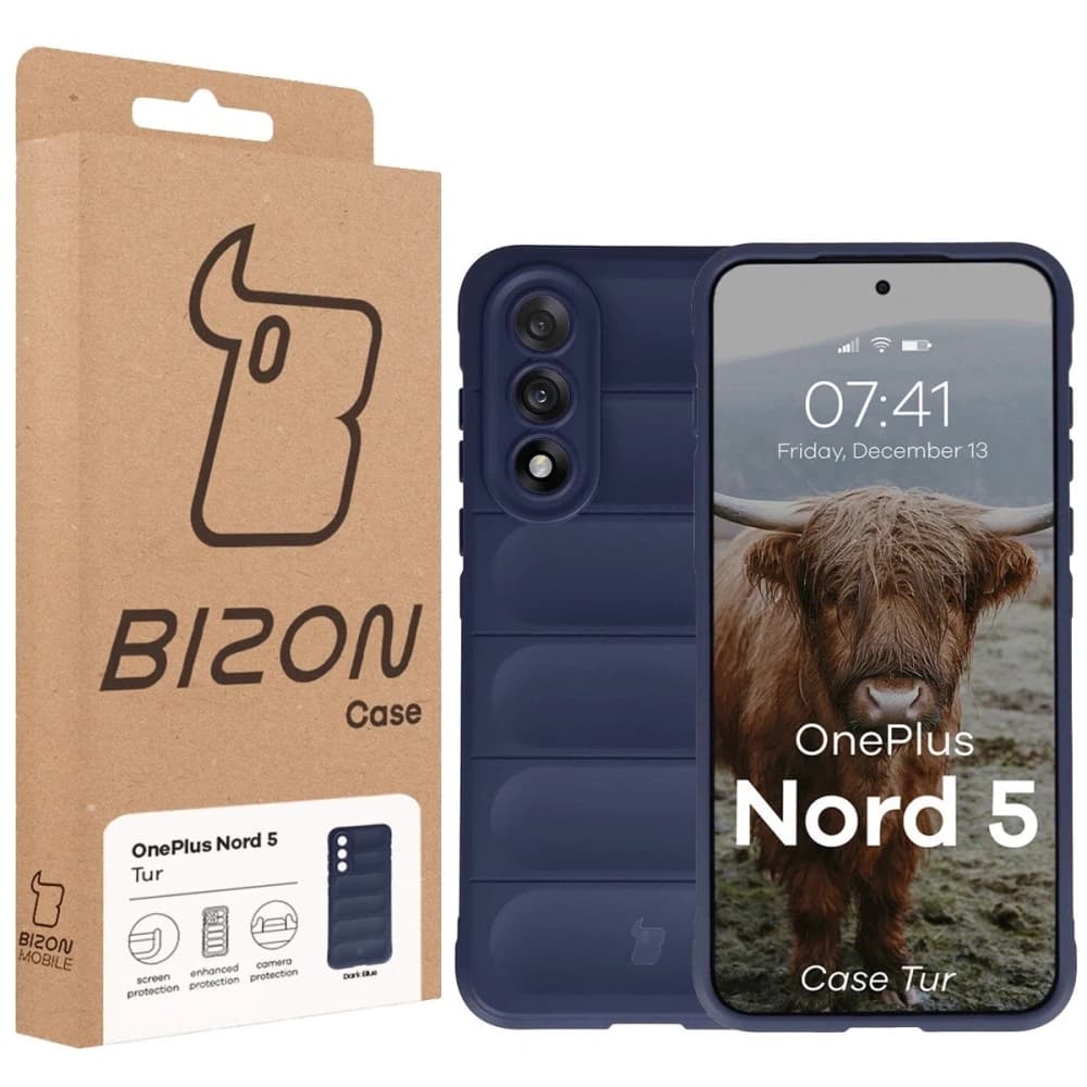 Bizon pouzdro Tur OnePlus Nord 5 tmavě modré - 8