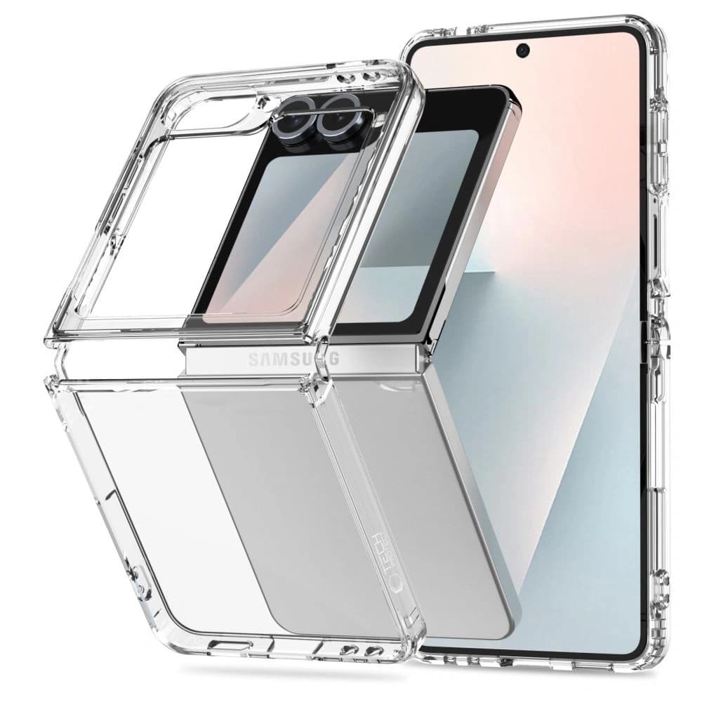 Tech-protect Flexair Hybrid Galaxy Z Flip 6 / 7 Fe Clear - 1