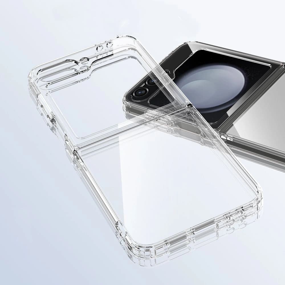 Tech-protect Flexair Hybrid Galaxy Z Flip 6 / 7 Fe Clear - 2