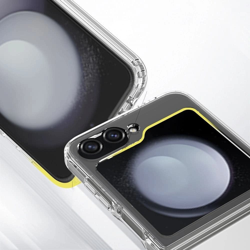 Tech-protect Flexair Hybrid Galaxy Z Flip 6 / 7 Fe Clear - 4