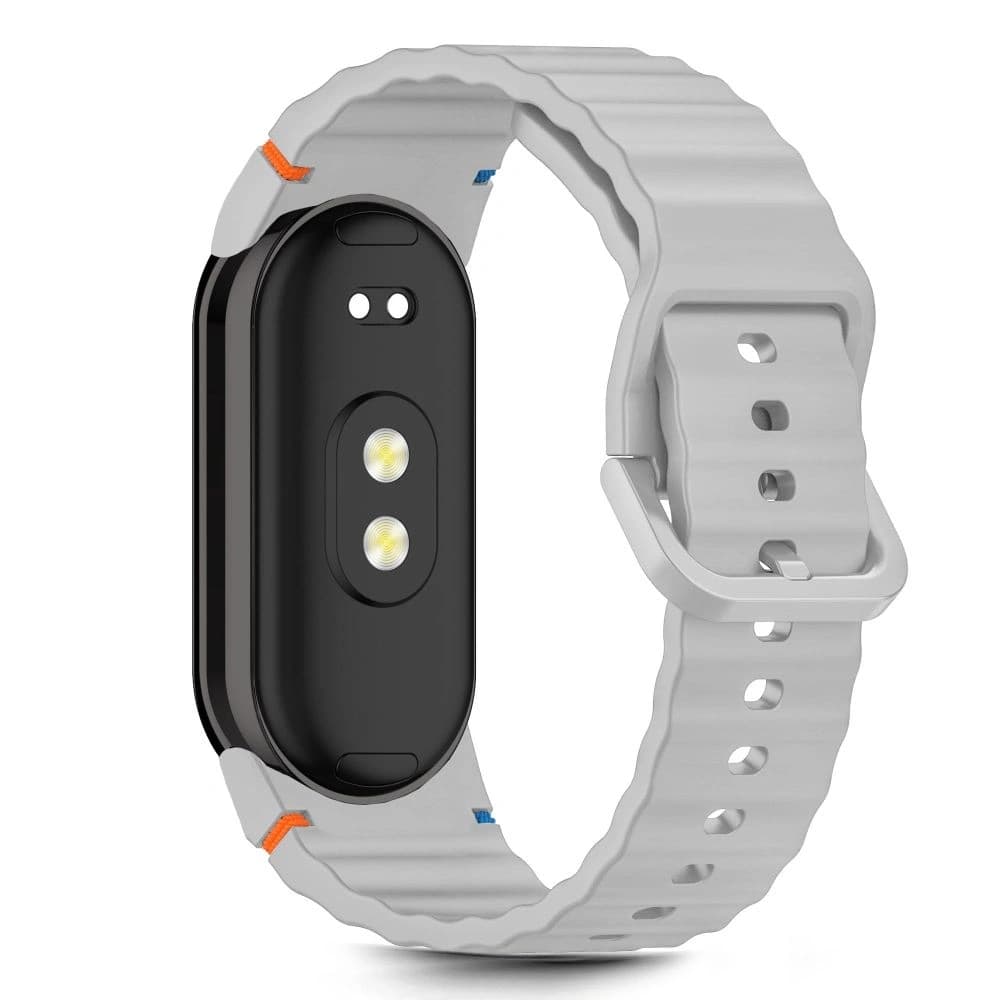 Tech-protect Silicone Sport Xiaomi Smart Band 8 / 9 / 10 / Nfc Crayon Grey - 2