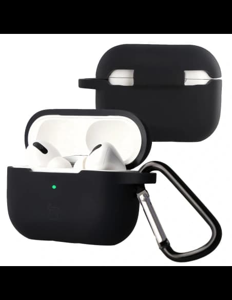 Bizon Case sluchátka silikonová Apple AirPods Pro 2 černá