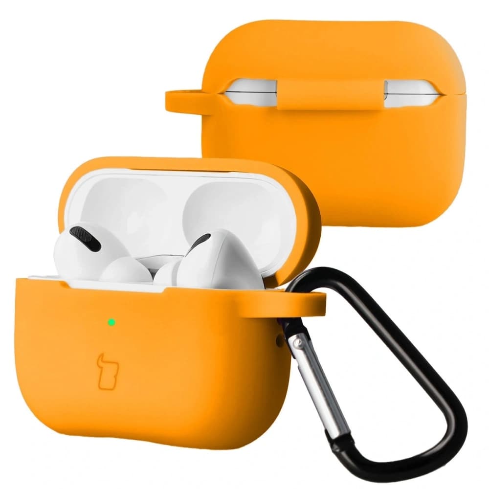 Bizon Case Kopfhörer Silikon Apple AirPods Pro 2 Karotte - 1