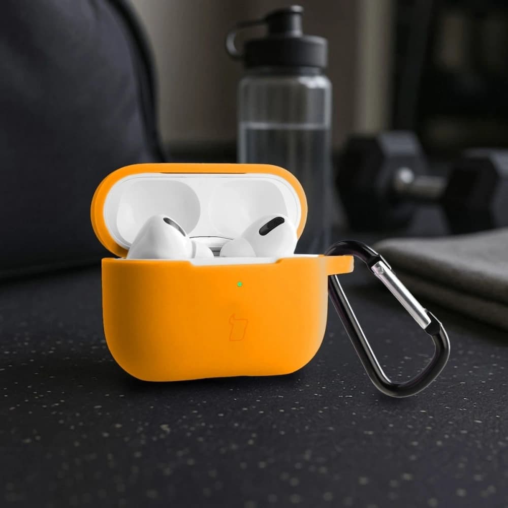 Bizon Case Kopfhörer Silikon Apple AirPods Pro 2 Karotte - 4