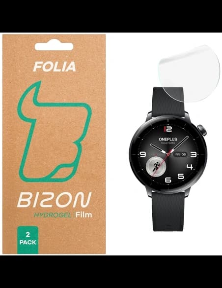 Bizon Üveg Óra Hidrogél Duo OnePlus Óra 3 43mm [2 CSOMAG]