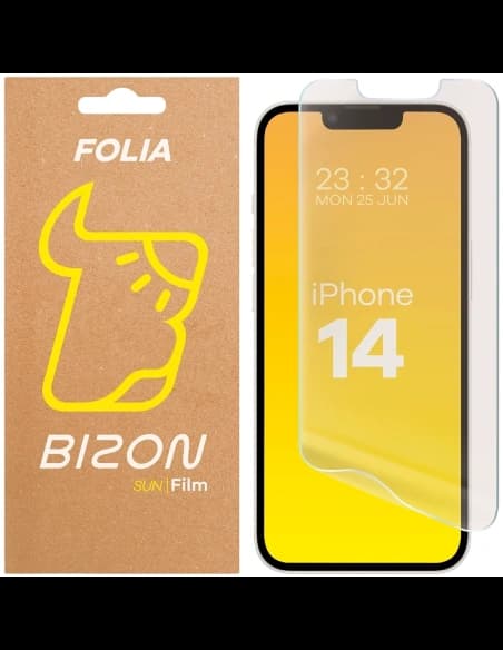 Folia matowa Bizon Glass Film Sun do Apple iPhone 14