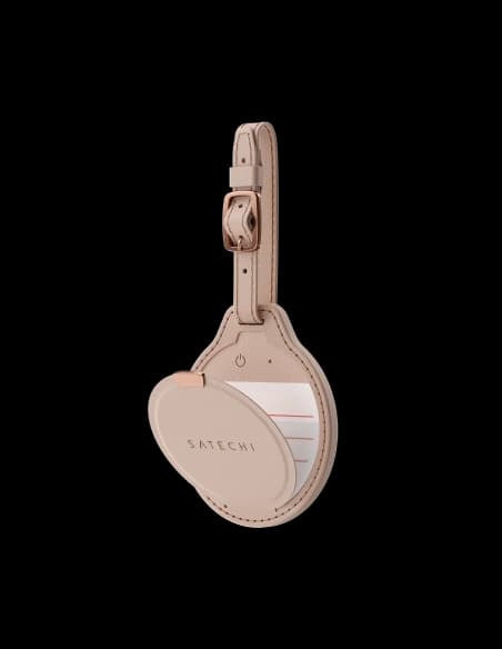 Satechi FindAll Eticheta de Bagaj compatibilă cu Apple Find My (deșert)