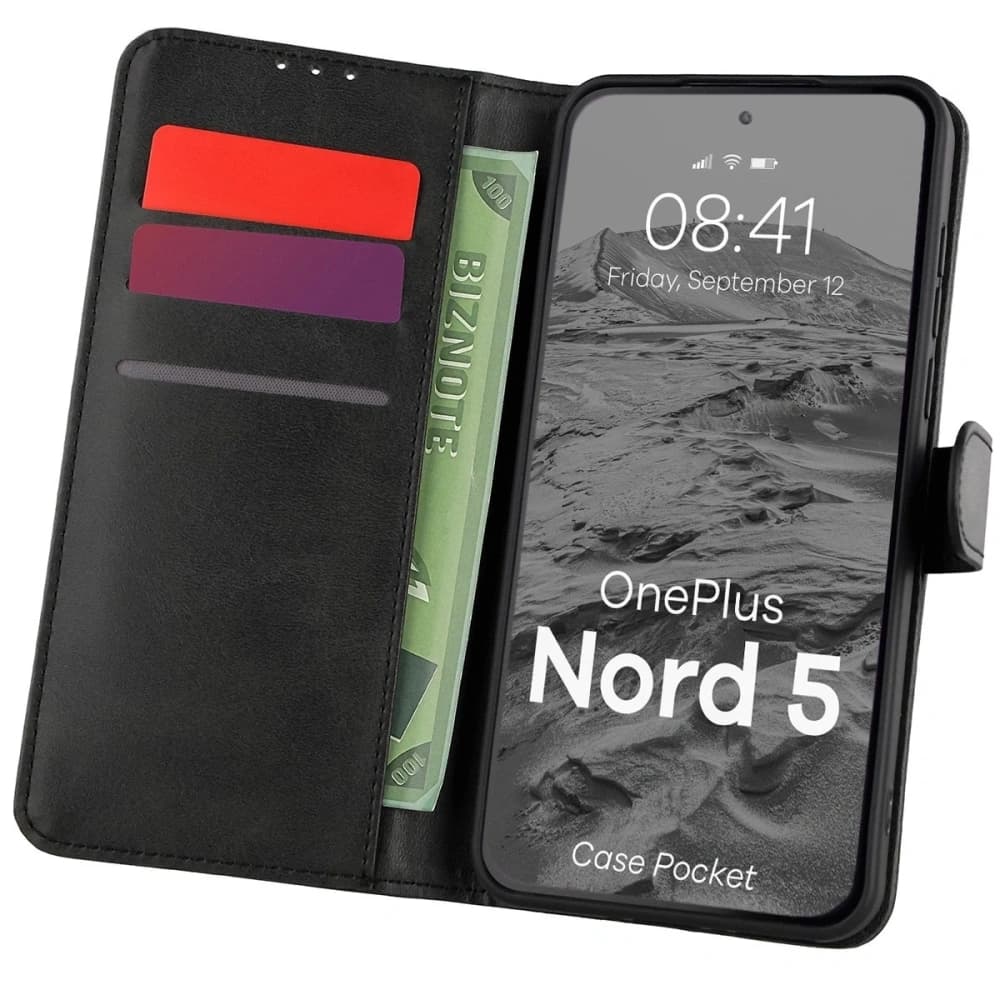 Bizon Case Pocket OnePlus Nord 5 černý - 1