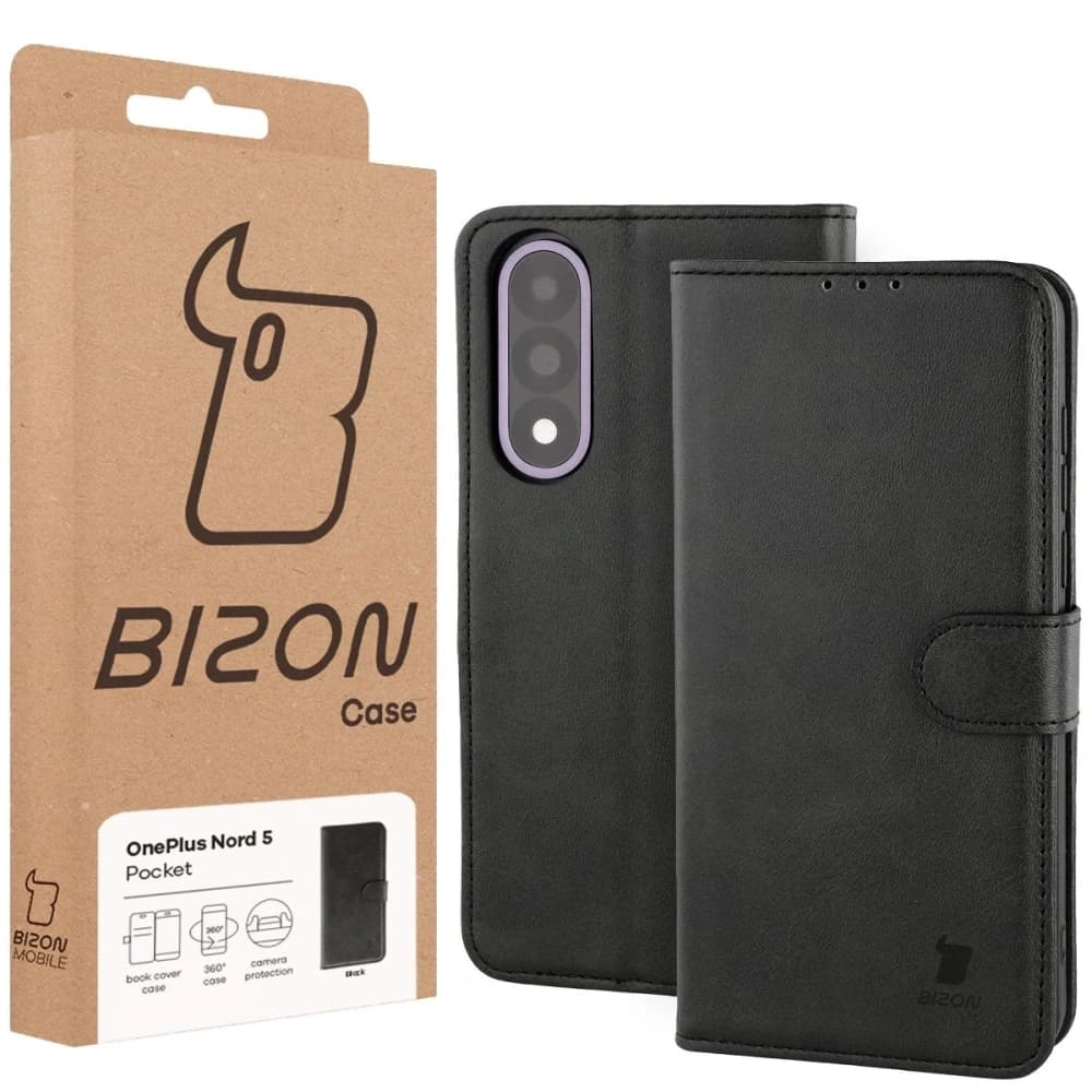 Bizon Case Pocket OnePlus Nord 5 černý - 6