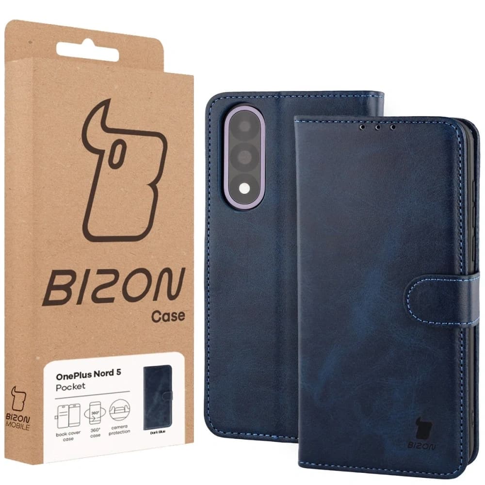 Bizon Case Pocket OnePlus Nord 5 námořnická modř - 6