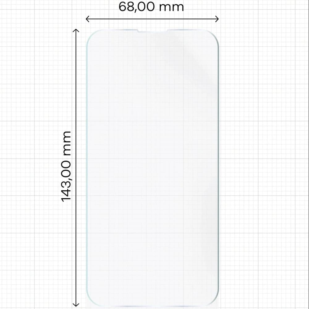 Bizon Glass Hydrogel Front Apple iPhone 13 / 13 Pro - 2