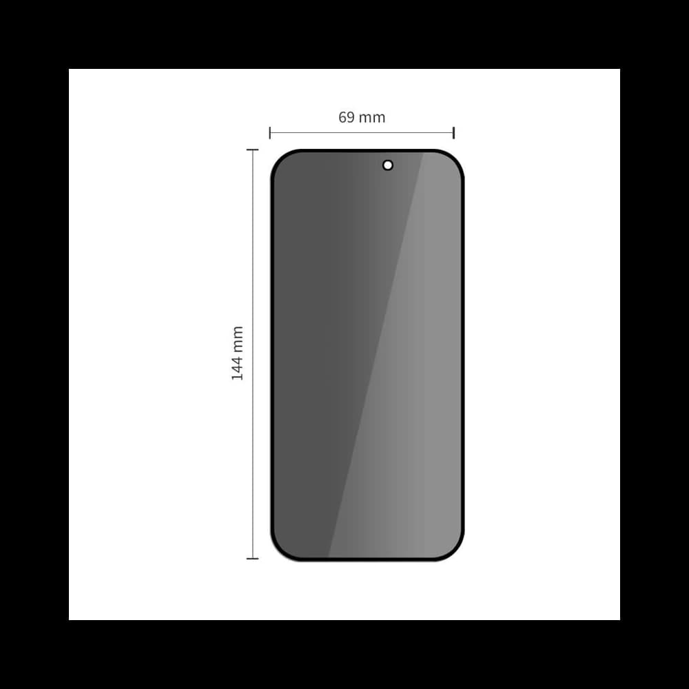 Tech-Protect Quick Set Spy+ Apple iPhone 14 Pro Privacy [2 PACK] - 2