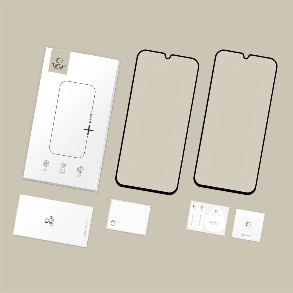 Tech-Protect Glass Fit+ Samsung Galaxy A16 4G / 5G / A26 5G / A17 4G / 5G Schwarz [2 PACK] - 7